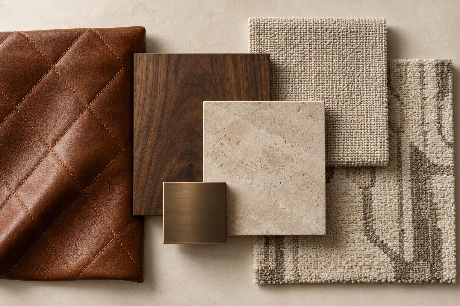 Warm & Natural concept material board
